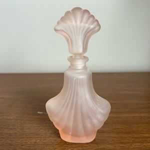 Glass perfume bottle